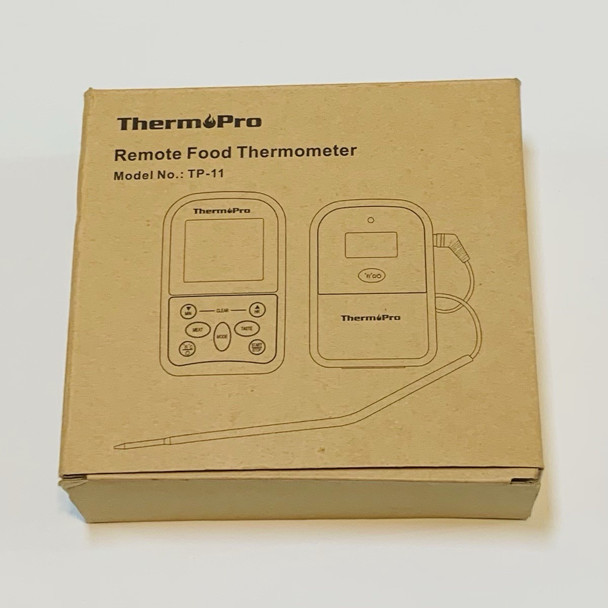 ThermoPro Remote Food Thermometer Model Number TP-11 - New Open Box