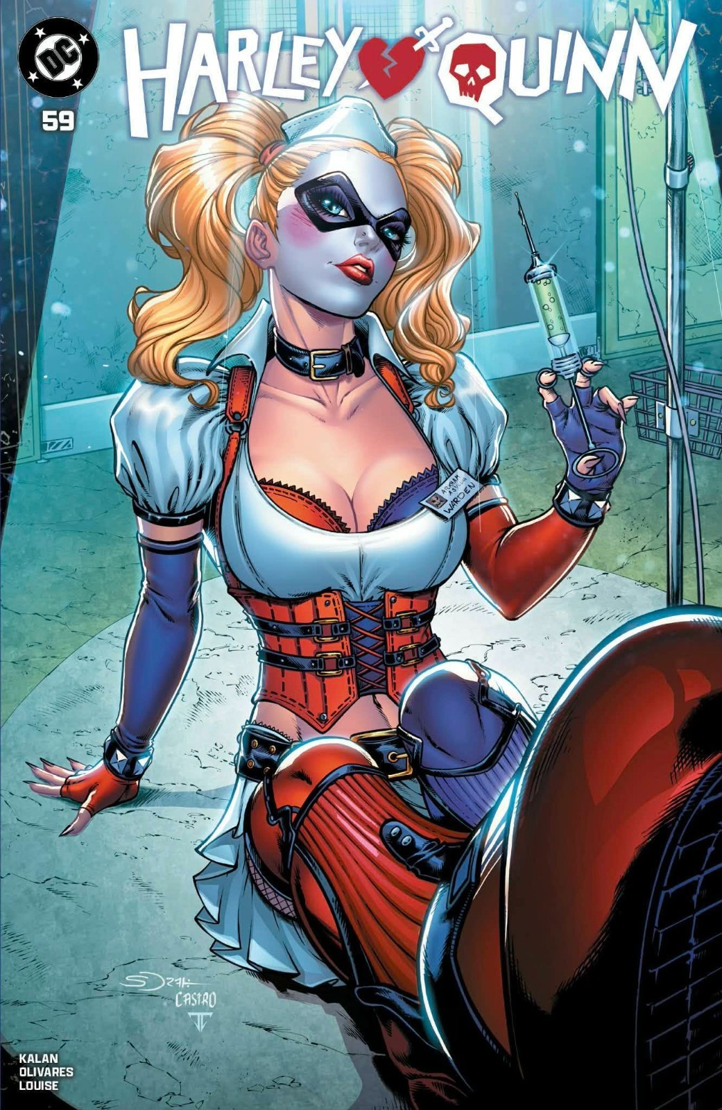 Harley Quinn #59 Sorah Suhng Trade Variant Cover (A) DC Comics LTD 3000