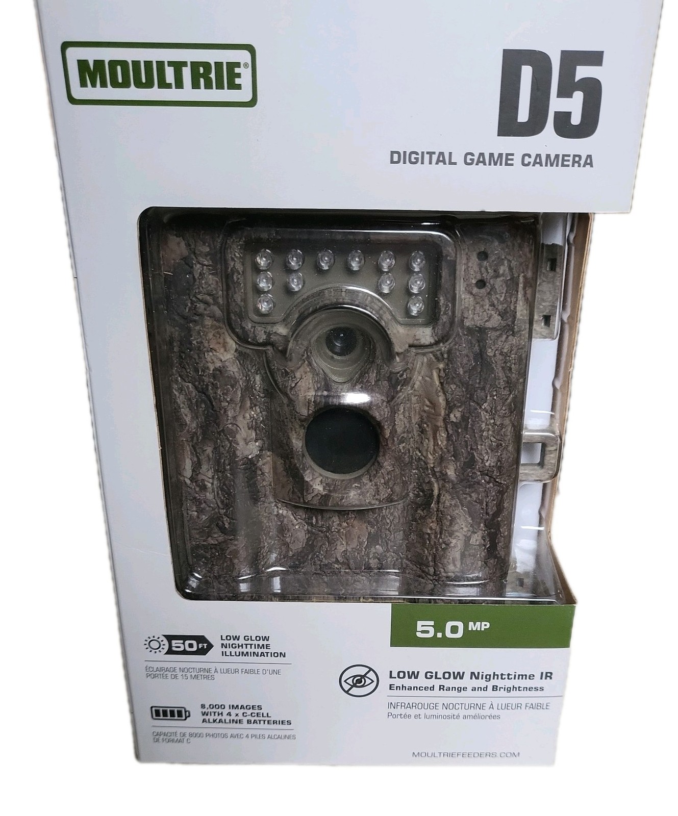 Moultrie D-5 MCG-12617 Game Trail Camera Camouflage  New In Box