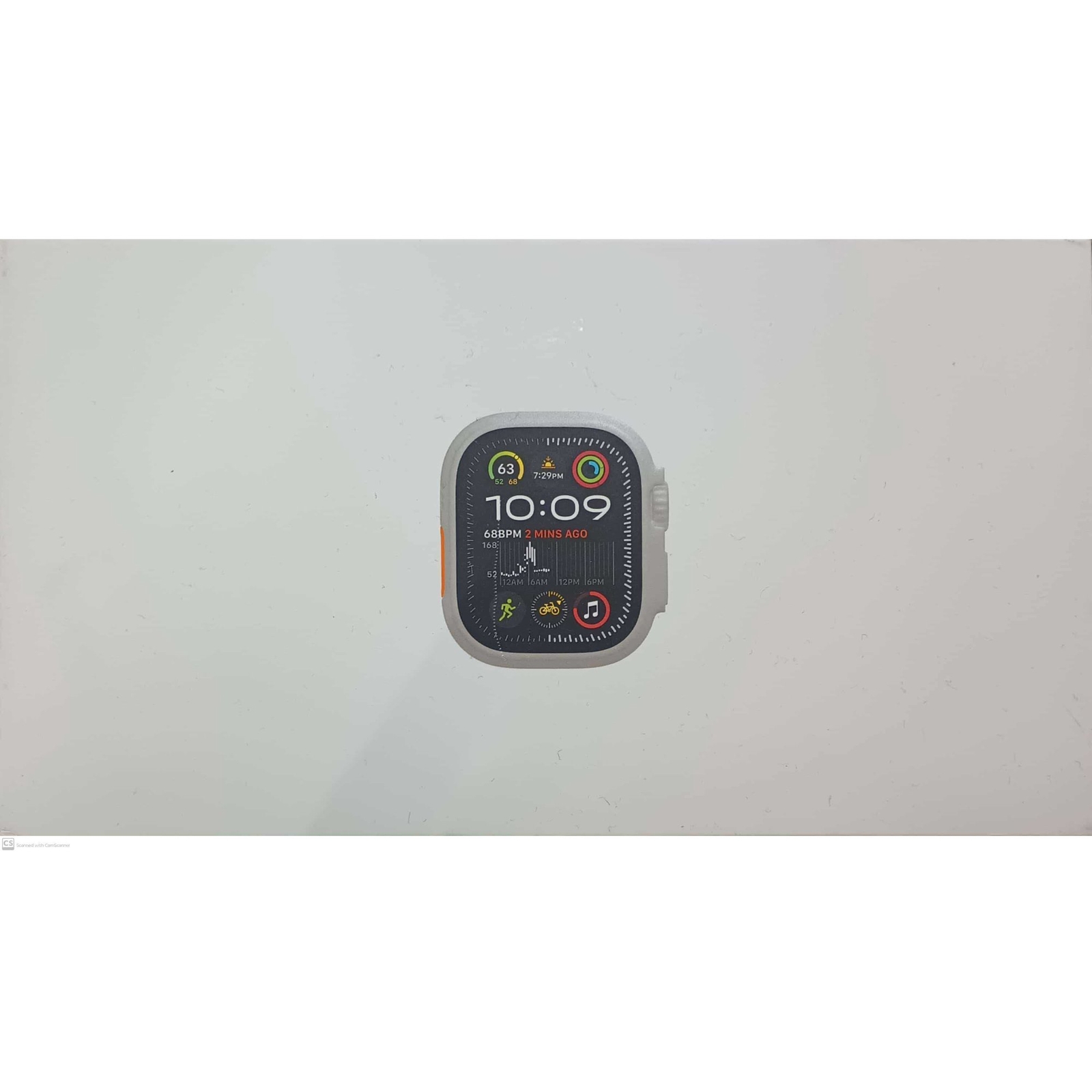 Original Apple Empty Box for Apple Watch 49mm Ultra2 Natural Titanium Case