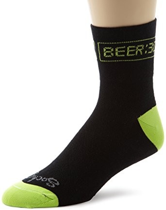 Socks - SockGuy - 3" Classic Beer:30 S/M Cycling/Running NEW