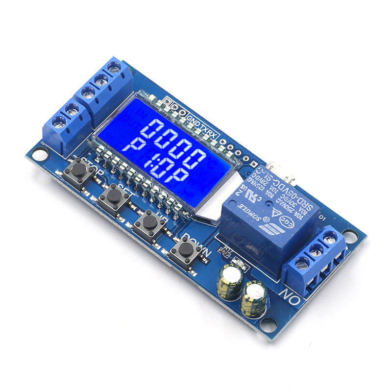 XY-LJ02 Time Delay Relay Module Control Timer Switch 6-30V Trigger Loop Timing