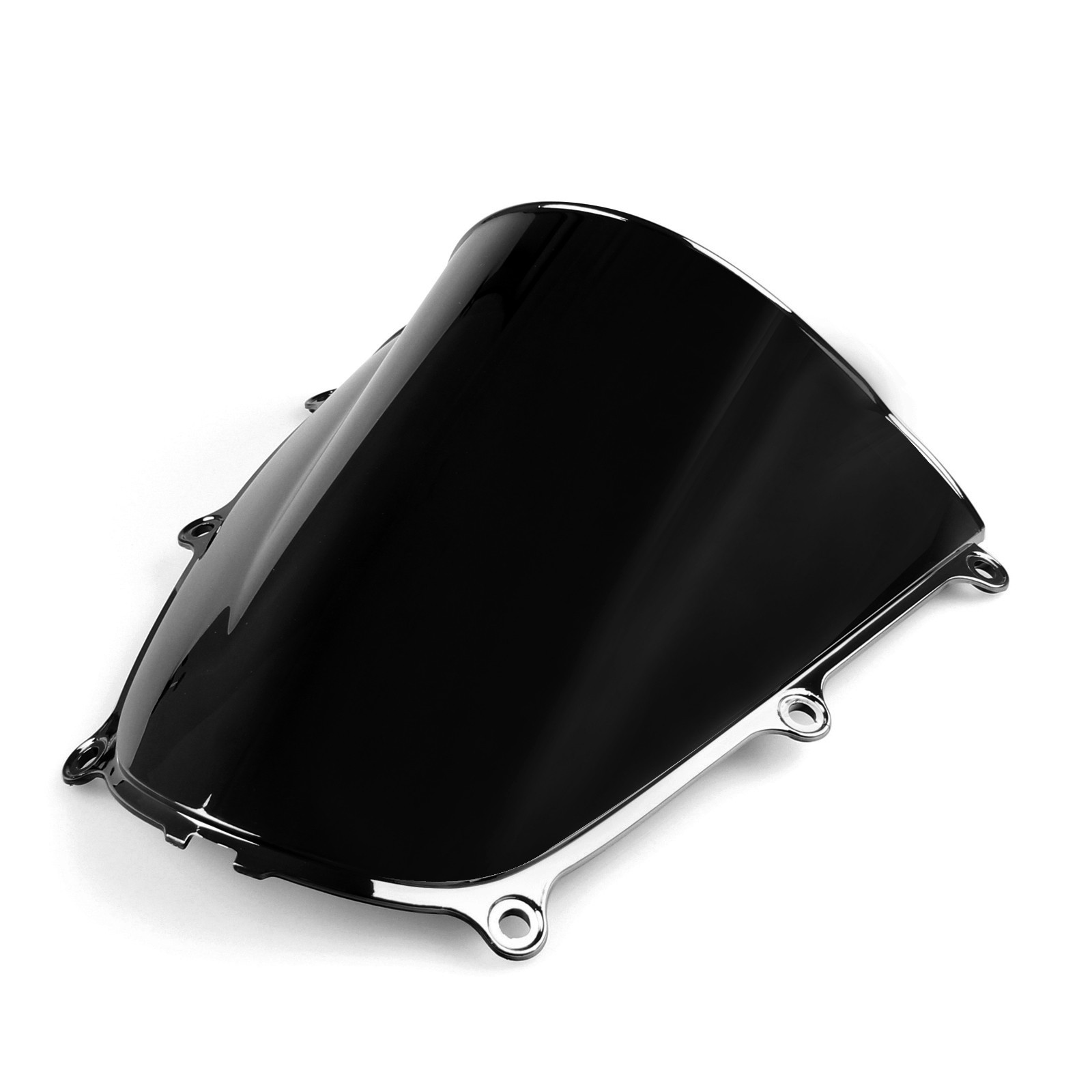 Windshield WindScreen Double Bubble For Honda CBR600RR 2005-2006 Black