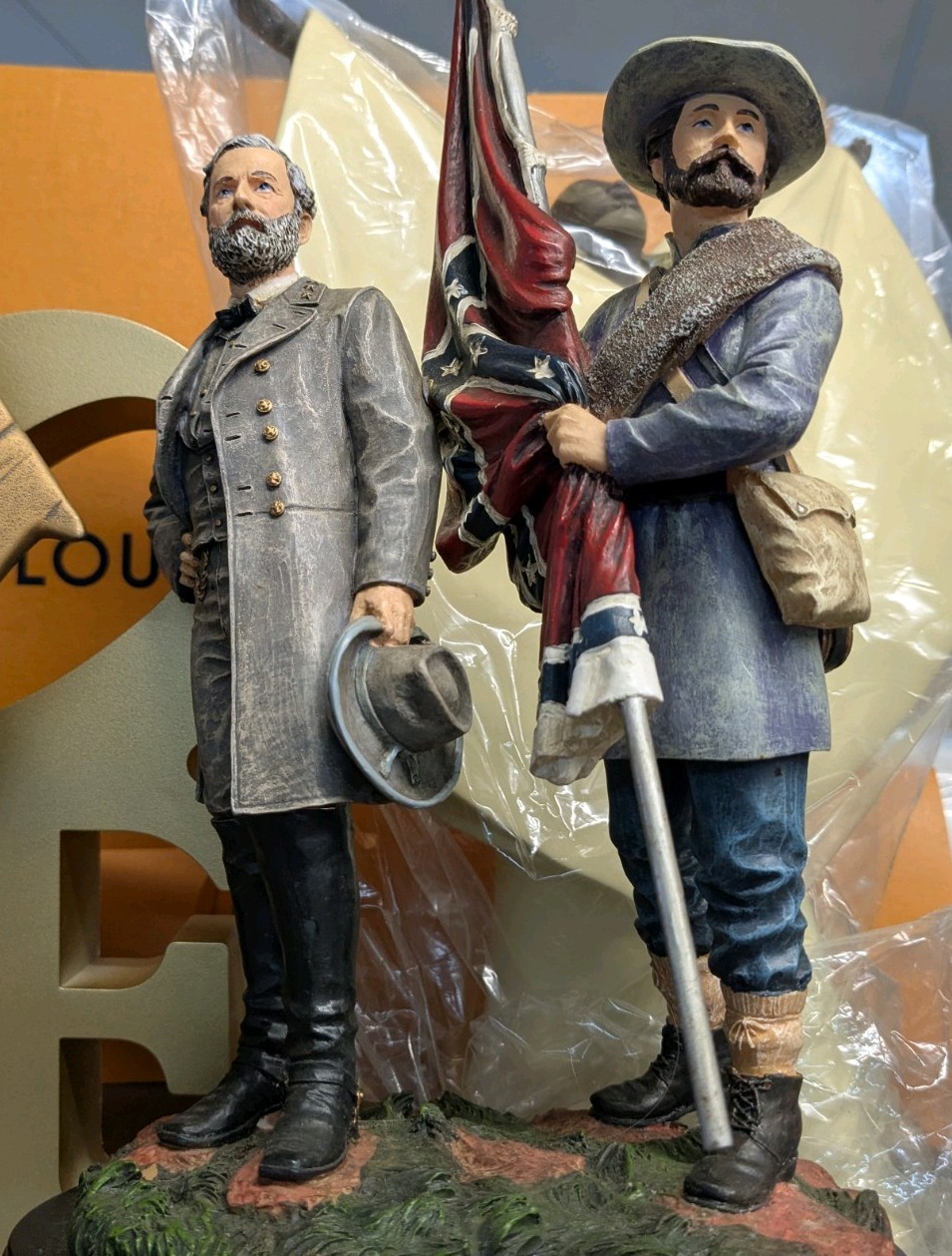 Commanding Images Of The Civil War Vangroup/Vanmark Robert E Lee Figurine 1st Ed