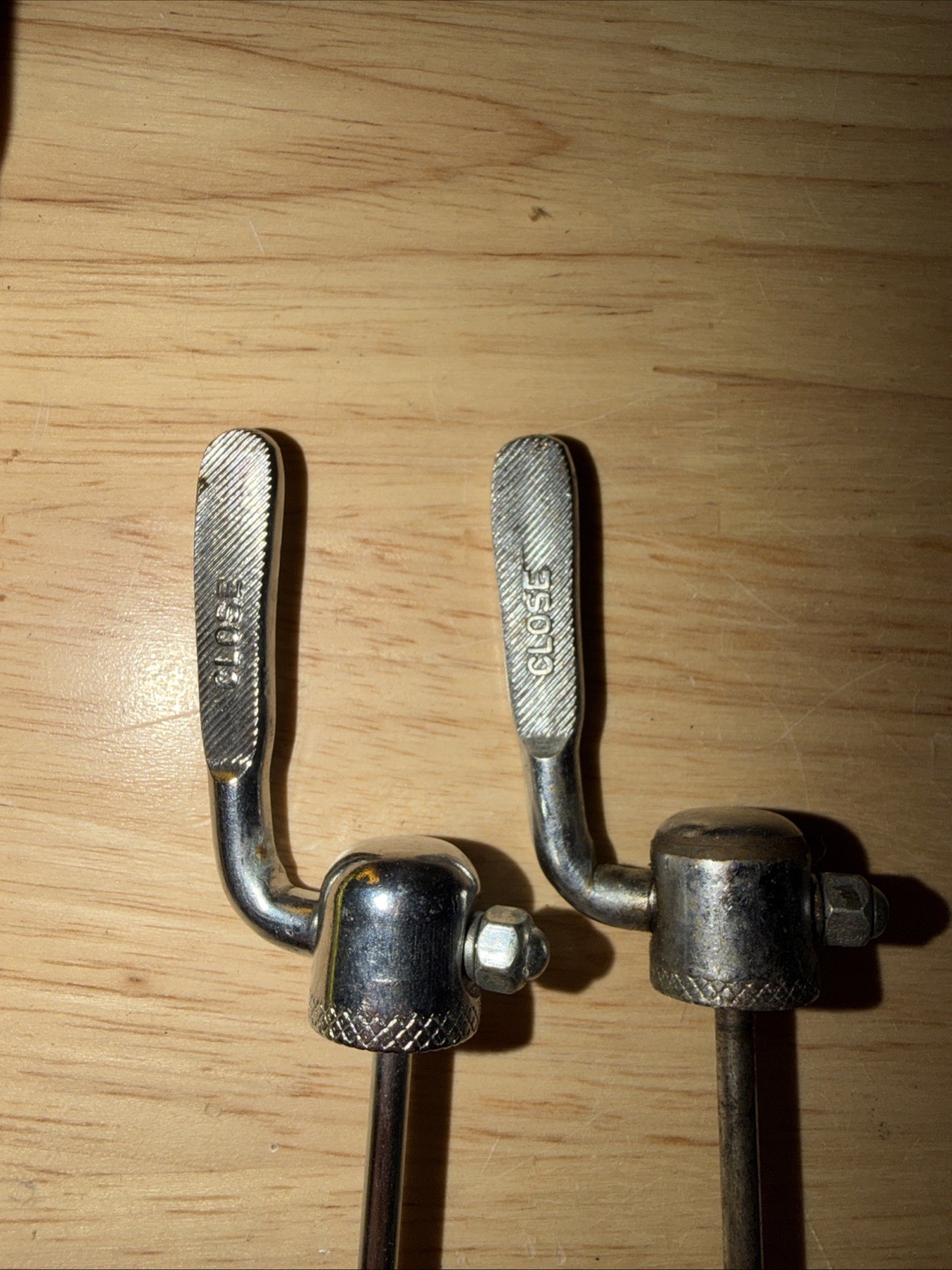 Vintage Quick Release Skewer Set Front And Rear Great Condition.