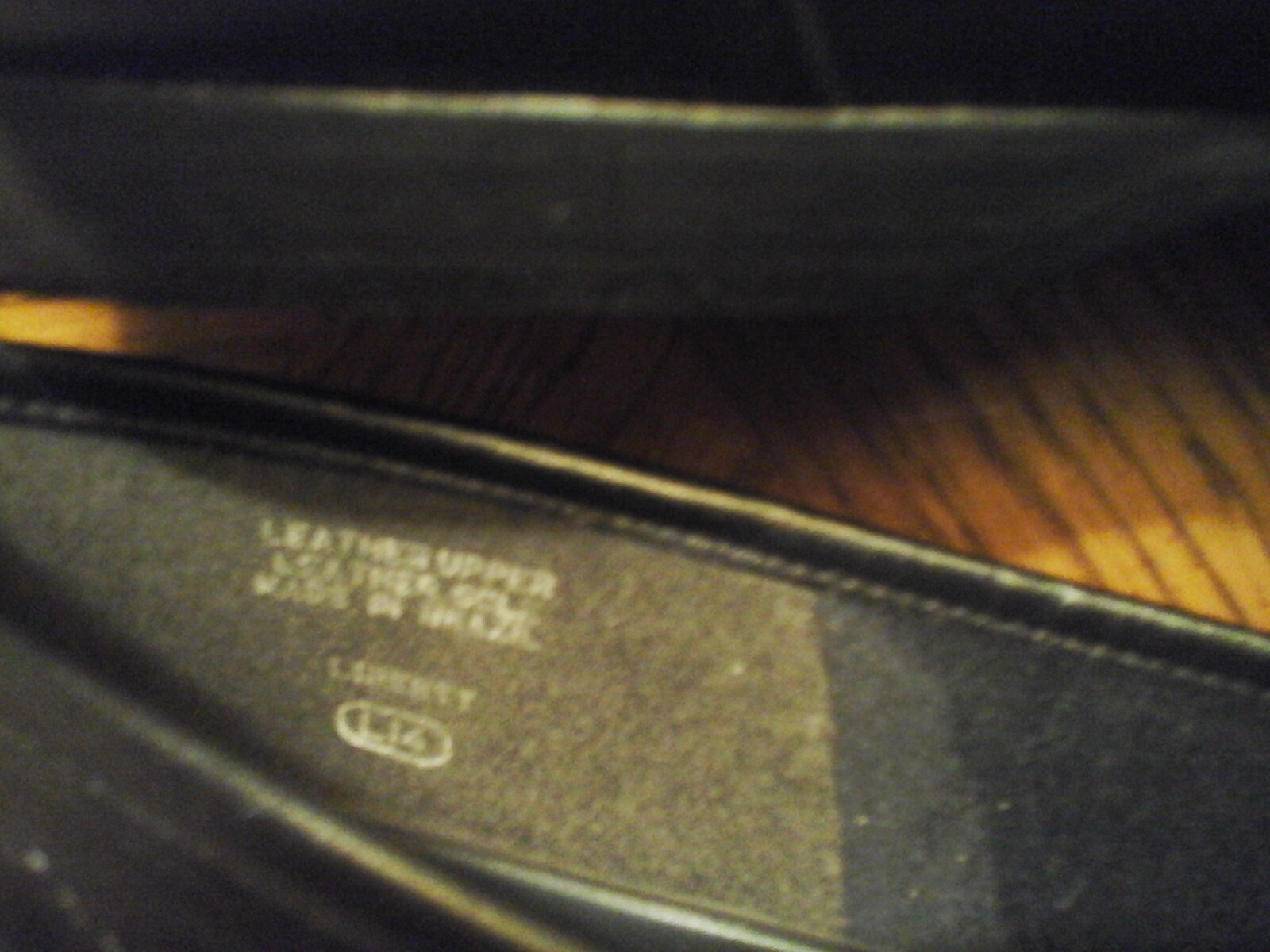 Enzo Angiolini "Liberty" Navy Blue Leather Slip On Loafer Flats Size 6.5 M