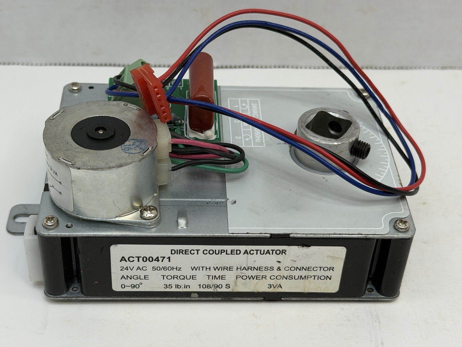 Trane ACT00471 Direct Coupled Actuator 24 Volt 50/60HZ Rotary Non-Spring Return