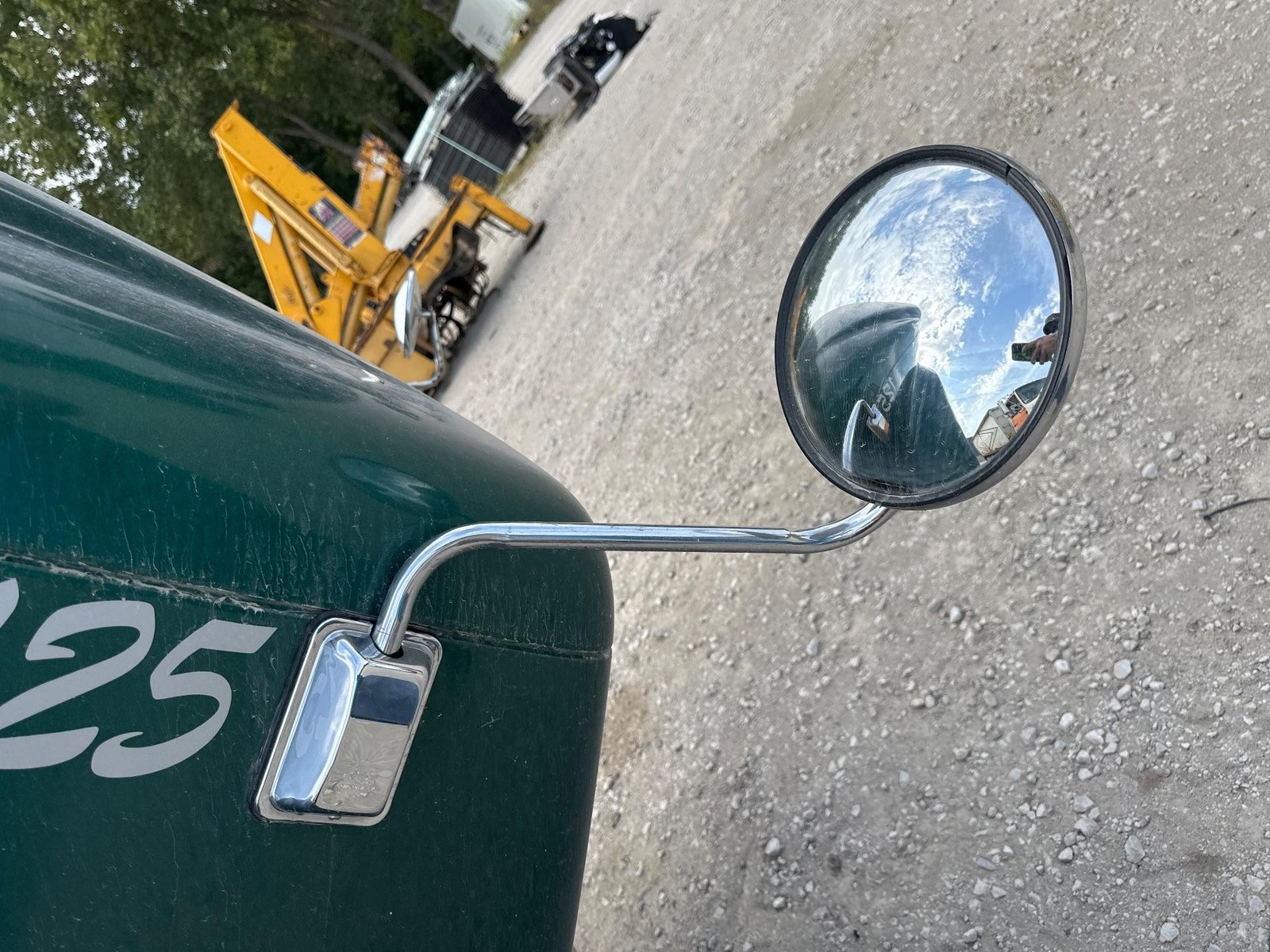 International 9400 Right/Passenger Hood Mirror - Used