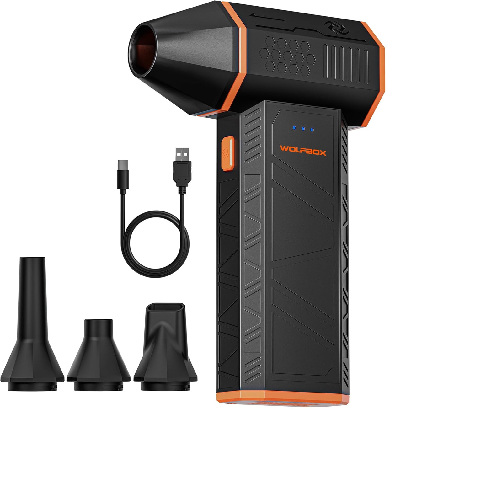 Electric Air Duster MegaFlow 50 110000RPM Portable Reusable Blower for Computer