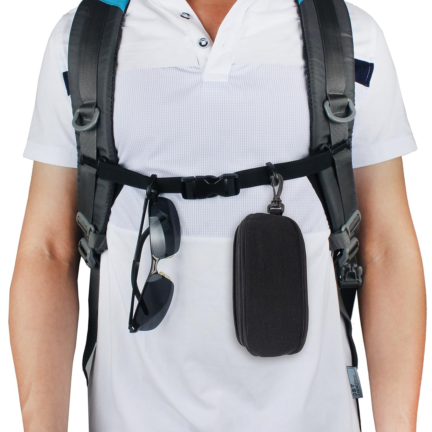 Sternum Strap with Quick Release Buckle for Hiking and Jogging Backpacks
