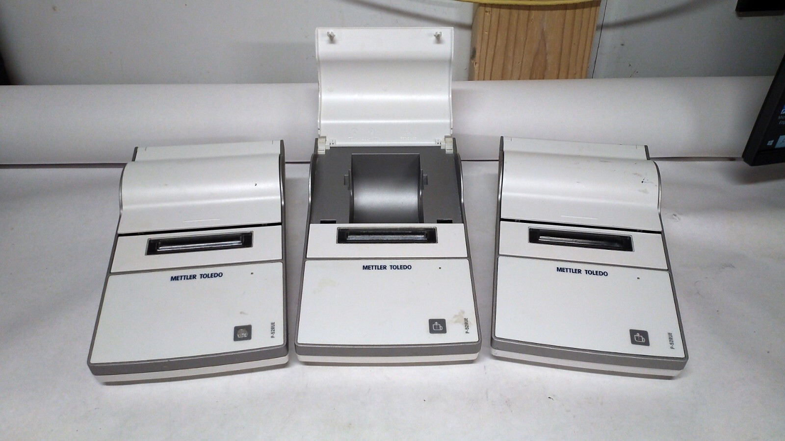 Lot Of 3 Mettler Toldeo P-52RUE Dot Matrix Balance Printer US RS232 - For Repair