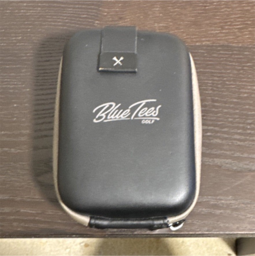 Blue Tees Series 3 Max Golf Rangefinder Black/Gray with Case for Golf