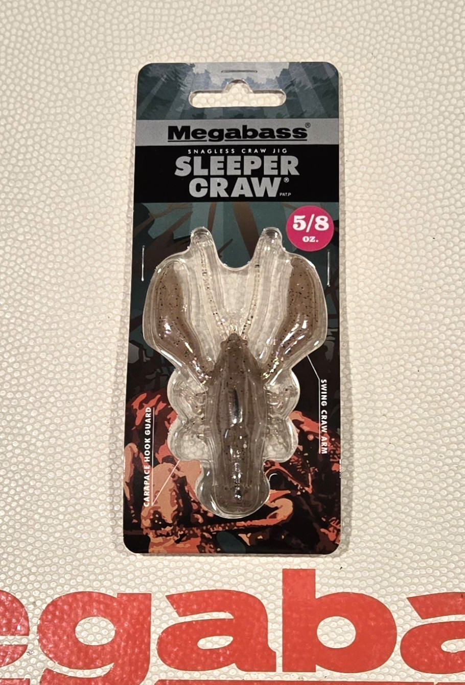 WOW! Megabass 5/8 oz Sleeper Craw Limited 2025 Lucky Bag "SHRIMP" SP-C