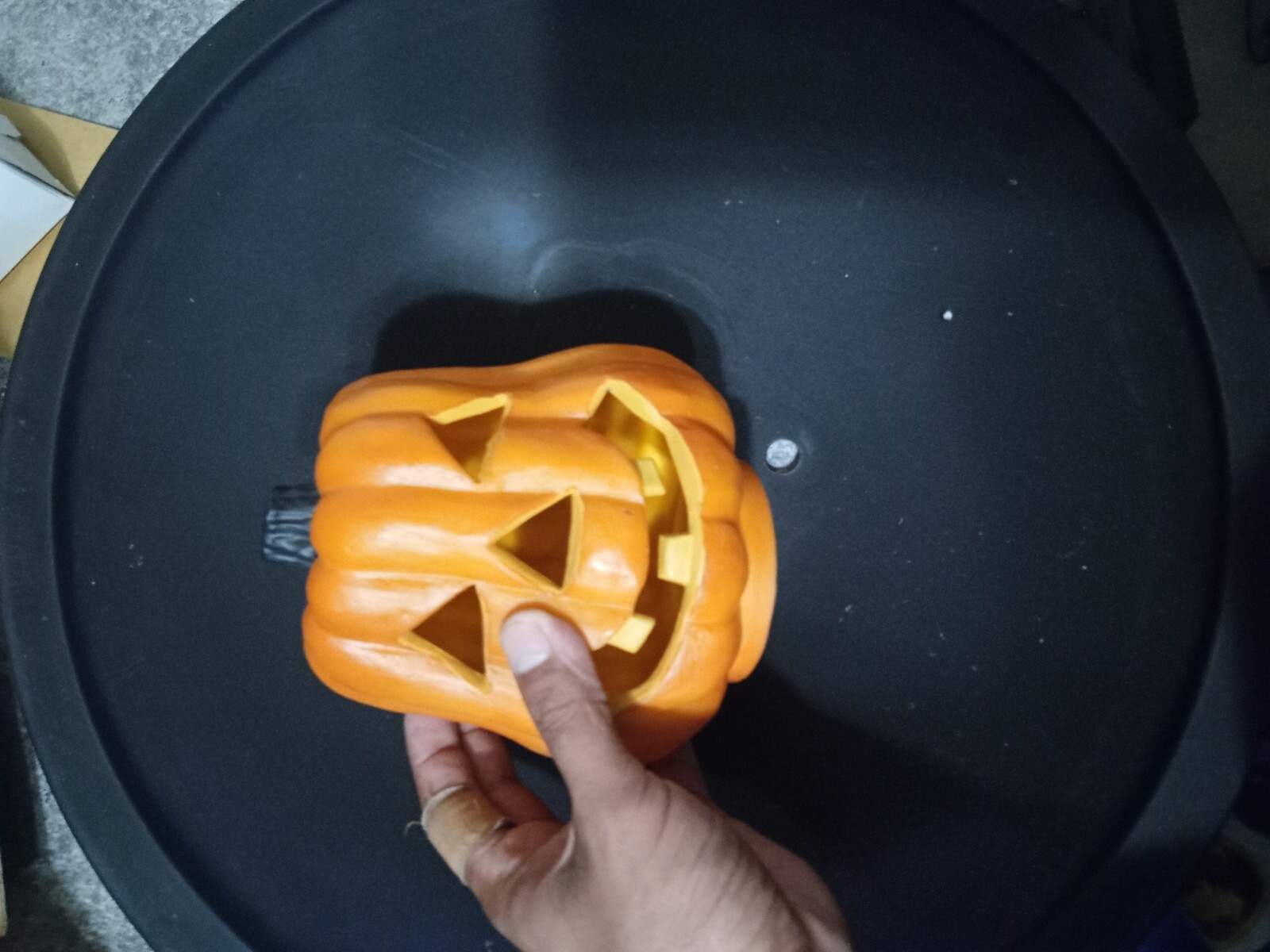 Vintage Halloween FOG Design Lamp Without Stand Does Work