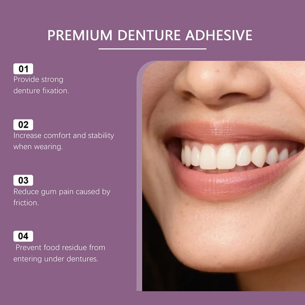 2X Premium Thermoplastic Denture Adhesive Strong-Denture-Adhesive