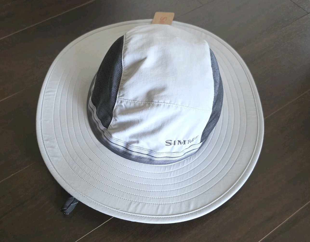 New Simms Men's Solar Sombrero - Size L/XL - Color Sterling - Fishing Hat NWT
