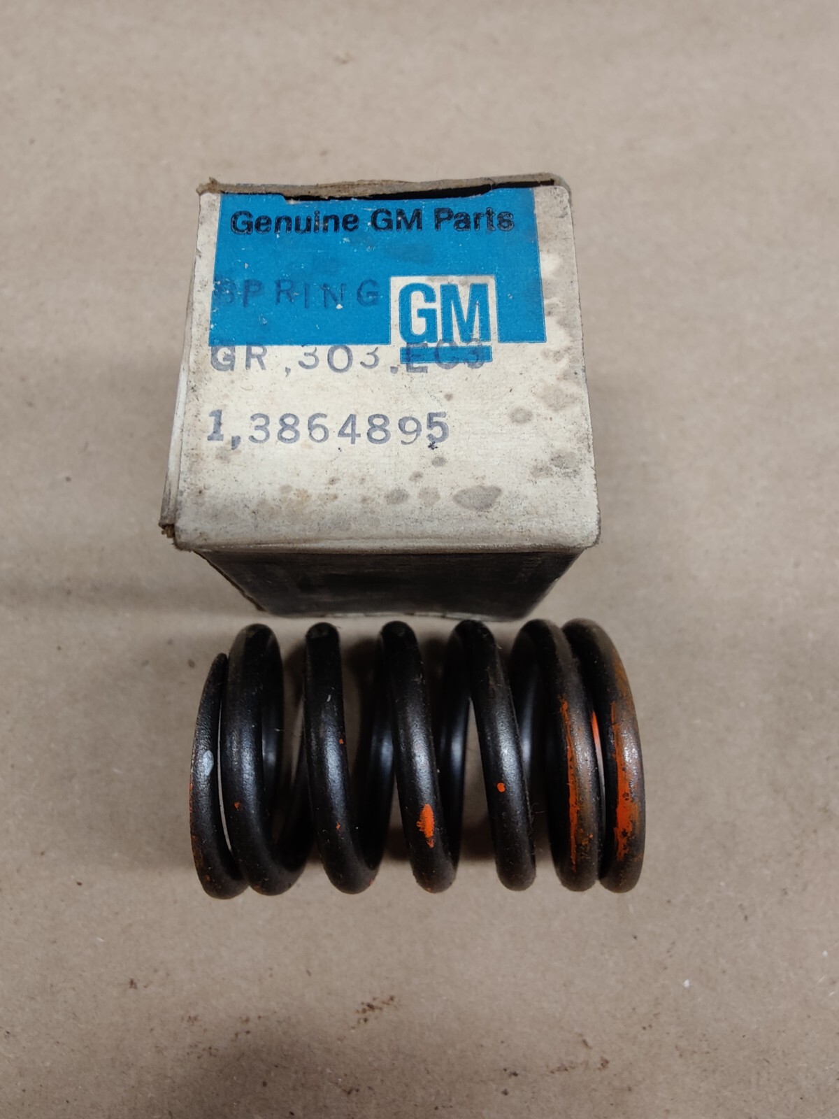 NOS 1962-75 GM 194 230 250 exc. hi-po engine valve spring GM #: 3864895