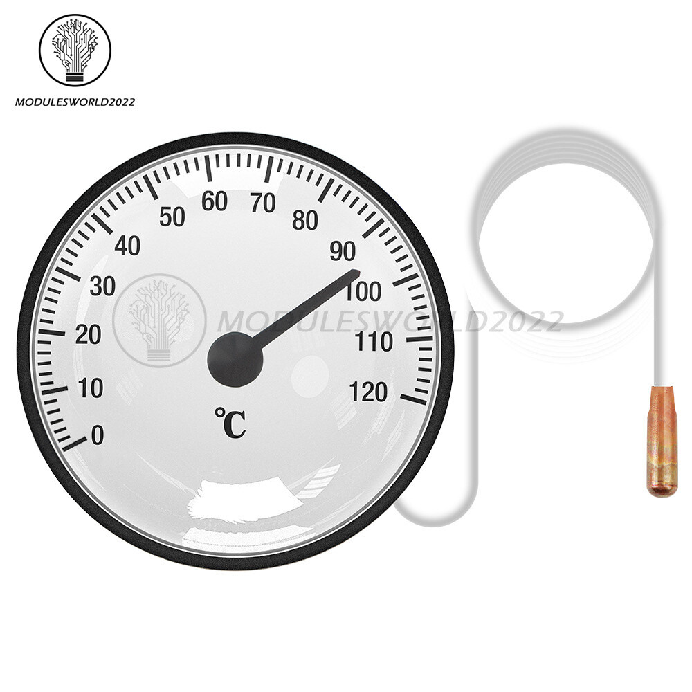 High Precision Household Pointer Liquid Rising Water Thermometer With Probe