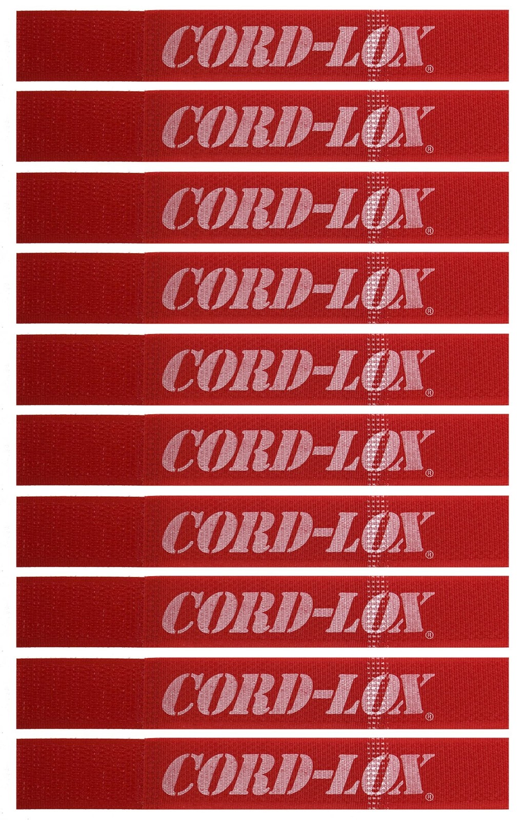 Closed-Loop Series Cable Ties - Reusable Cable Straps for A/V, Musicians, Sta...
