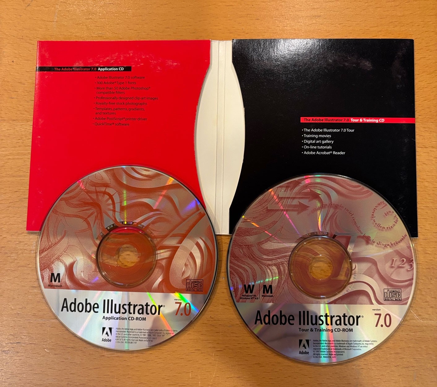 Adobe Illustrator 7.0 (Mac OS) Vintage