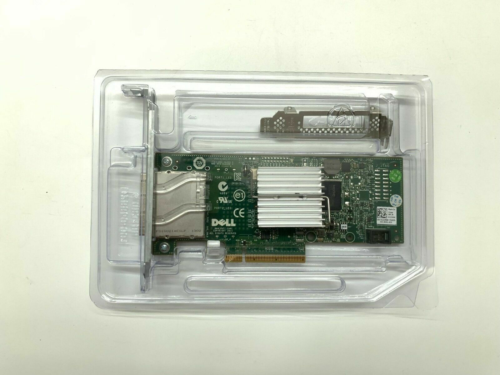 Dell H200E 6Gb/s SAS PCIe HBA 2 Port Ext SFF-8088 12DNW LSISAS2008=LSI 9200-8E