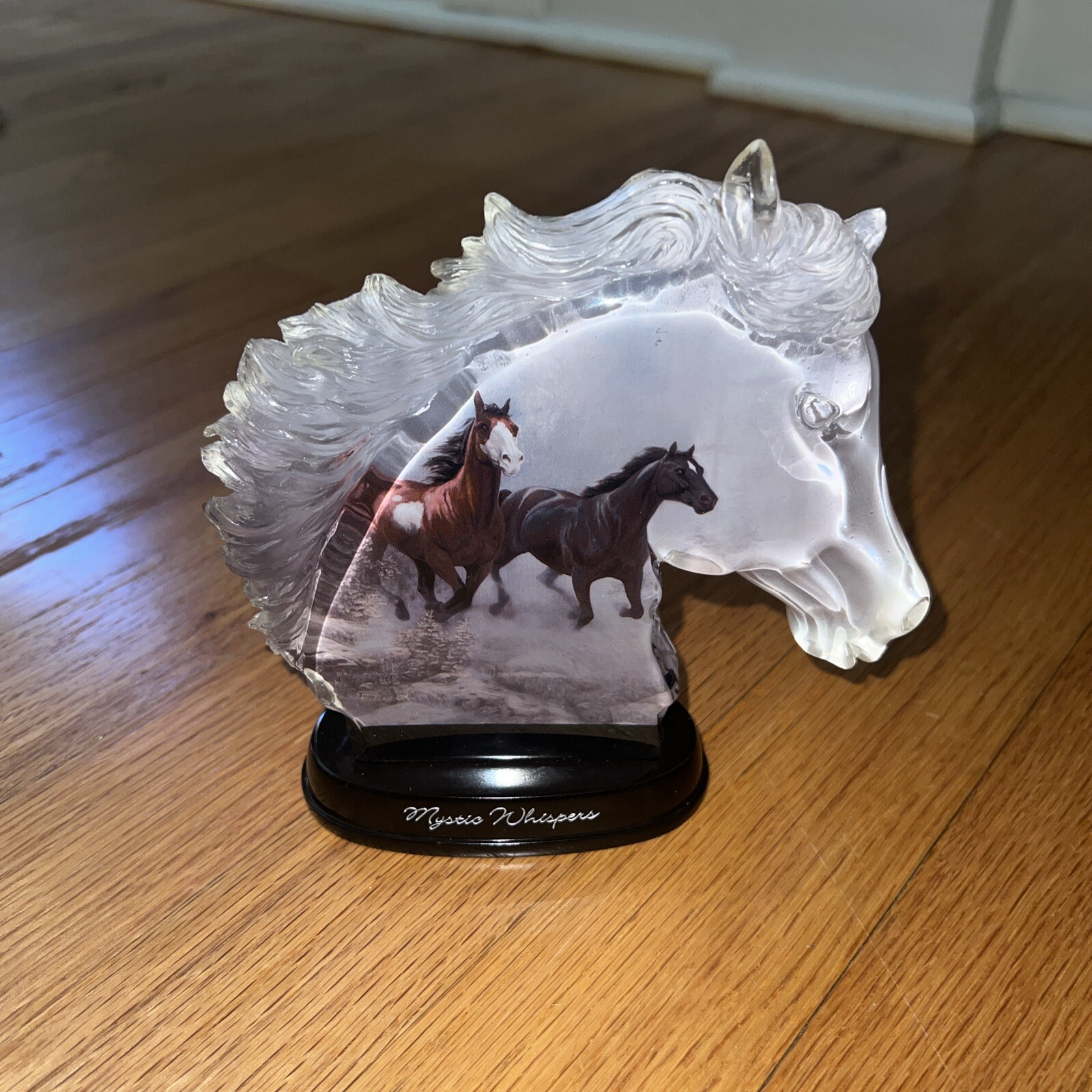 MYSTIC WHISPERS- Bradford Exchange By Chuck De Haan- Moments Of Majesty