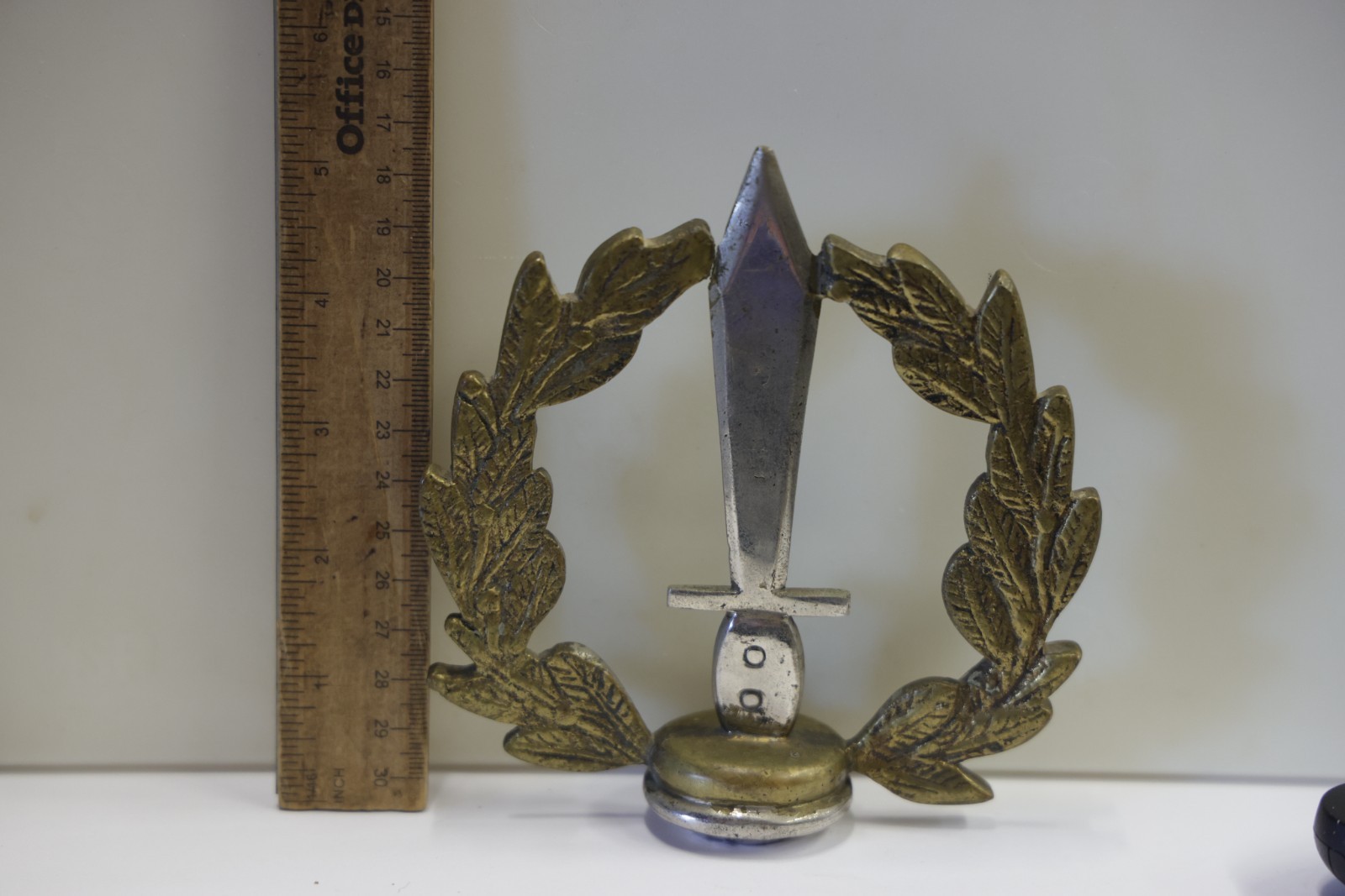 World War II Italian Fascist Flag Pole Topper