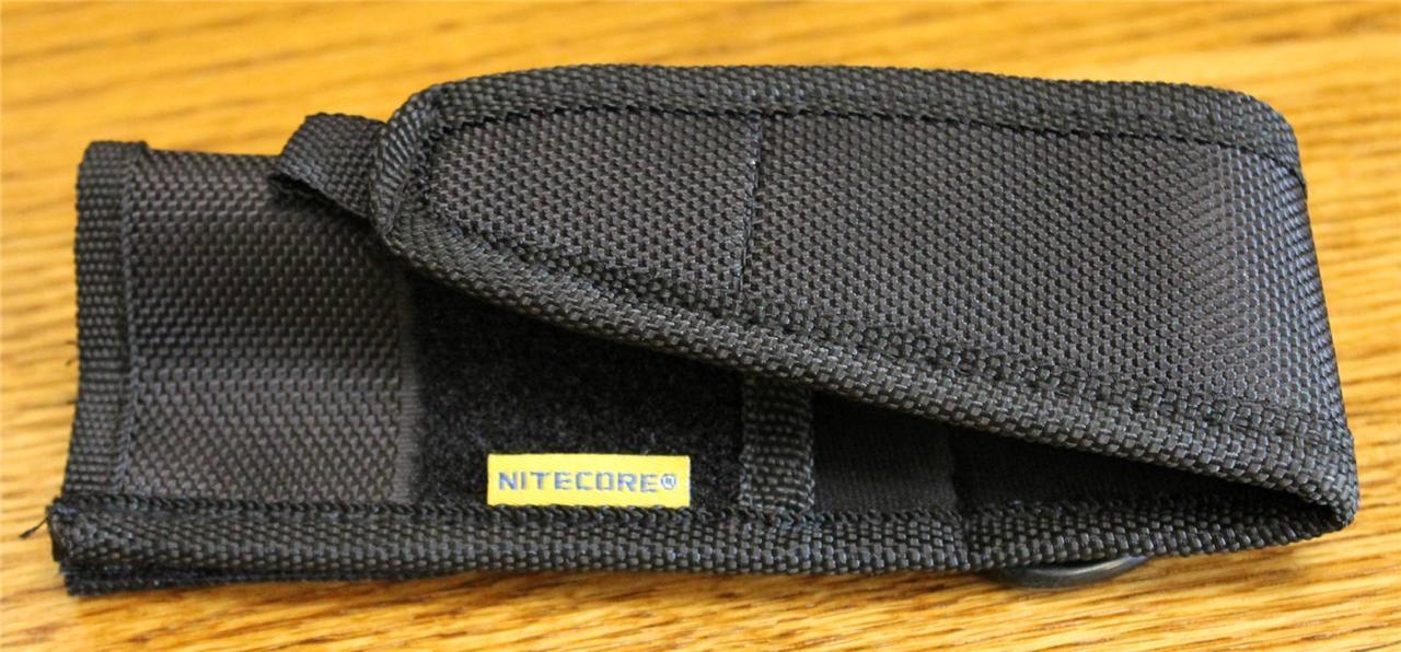 NITECORE Belt Holster Sheath P20 P16 P25 SRT7 SRT6 or ANY 1" Barrel Flashlight!!