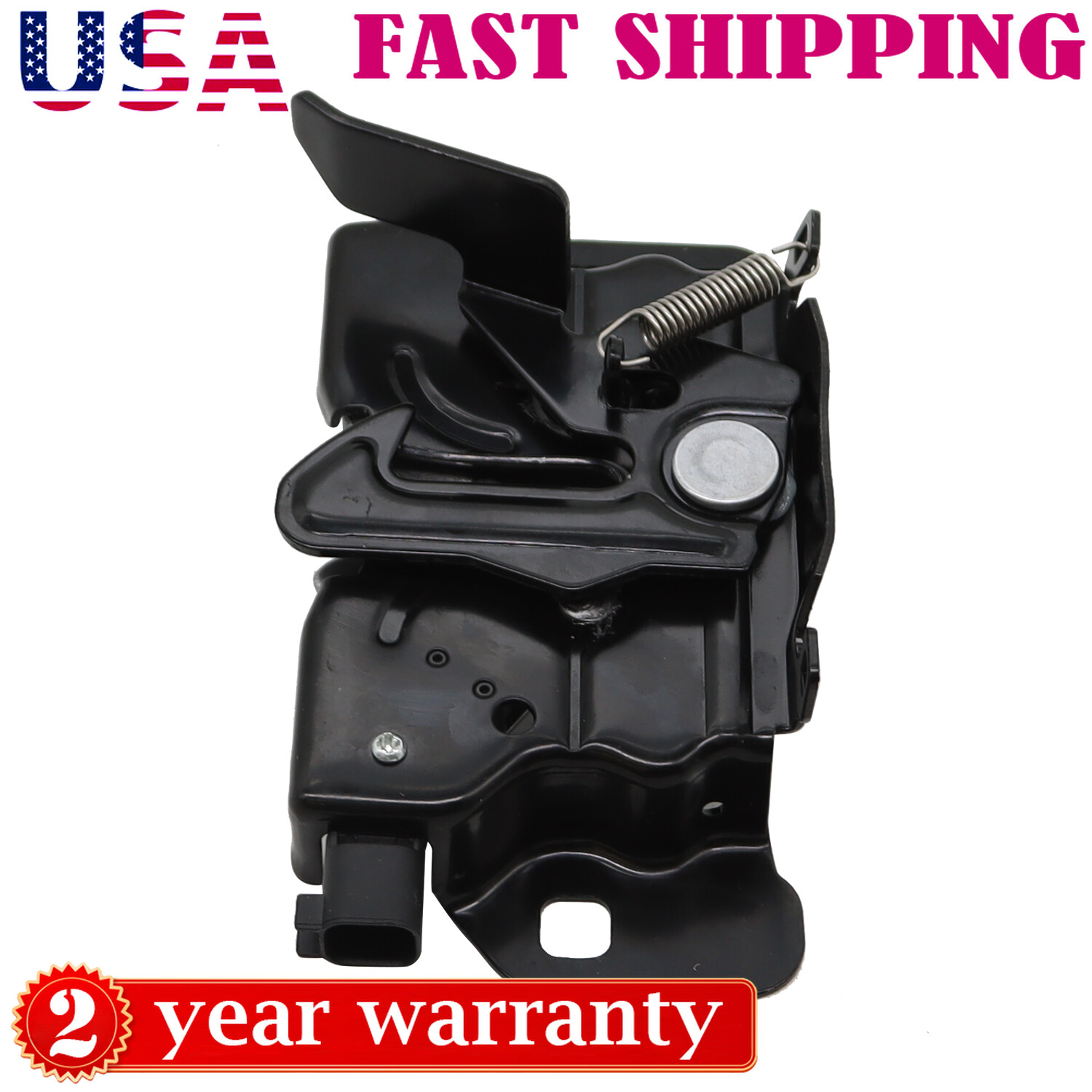 Hood Latch Lock W/Remote Start For 11-15 Jeep Grand Cherokee Dodge Durango