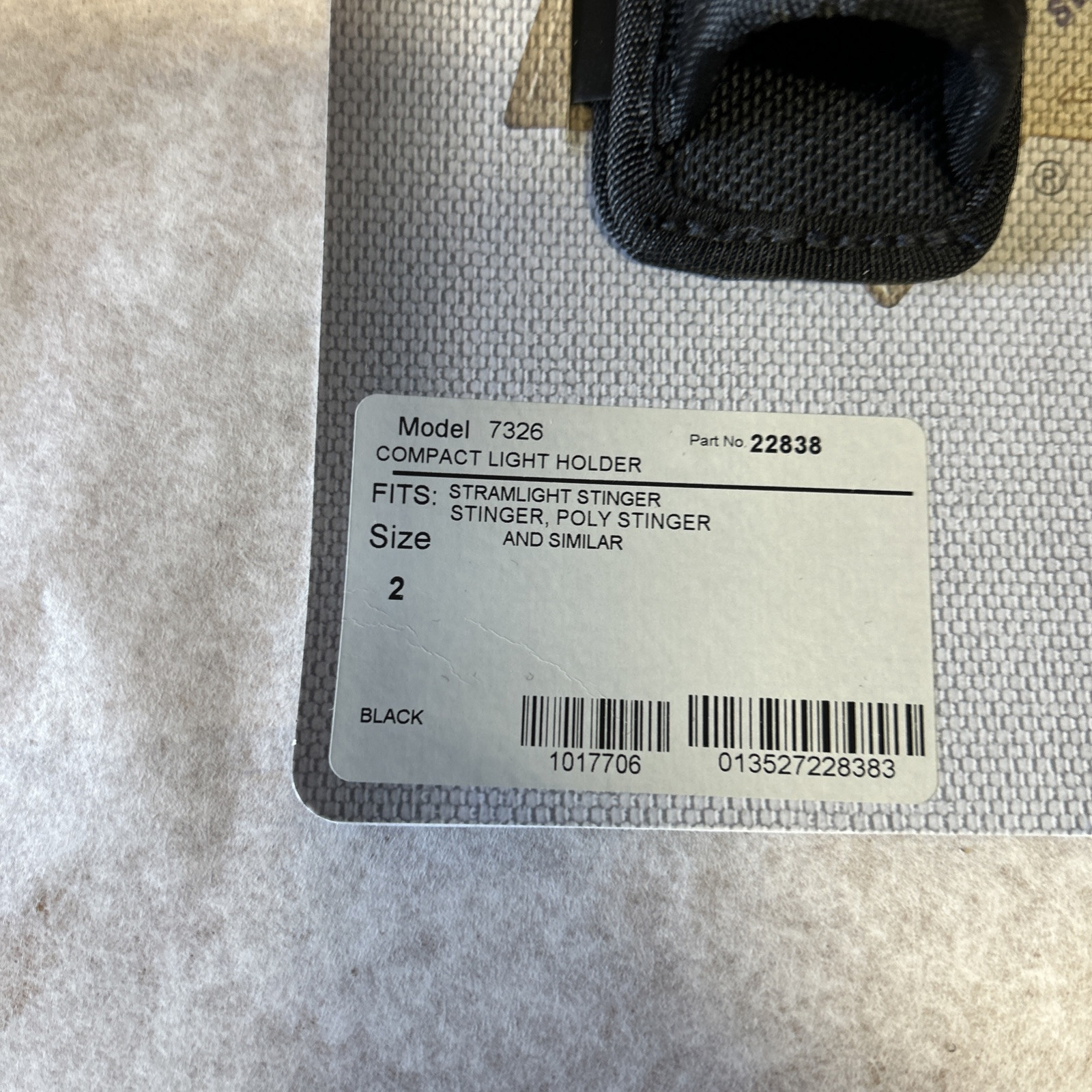 Bianchi Accumold Compact Light Holder, Size 2 Style# 7326