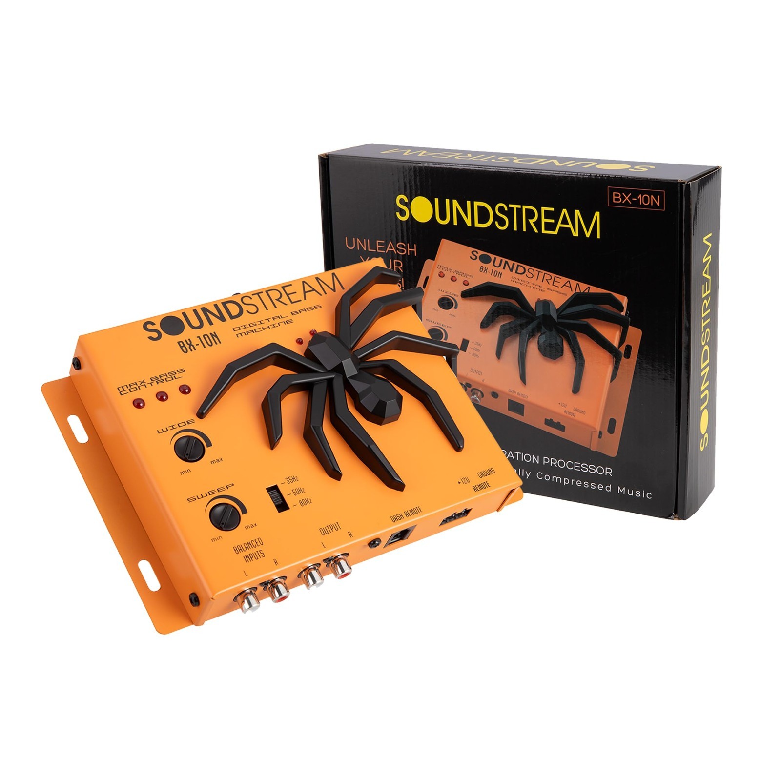 Car Audio Bass Restoration Processor, Parametric Equalizer, Digital Control, Rem