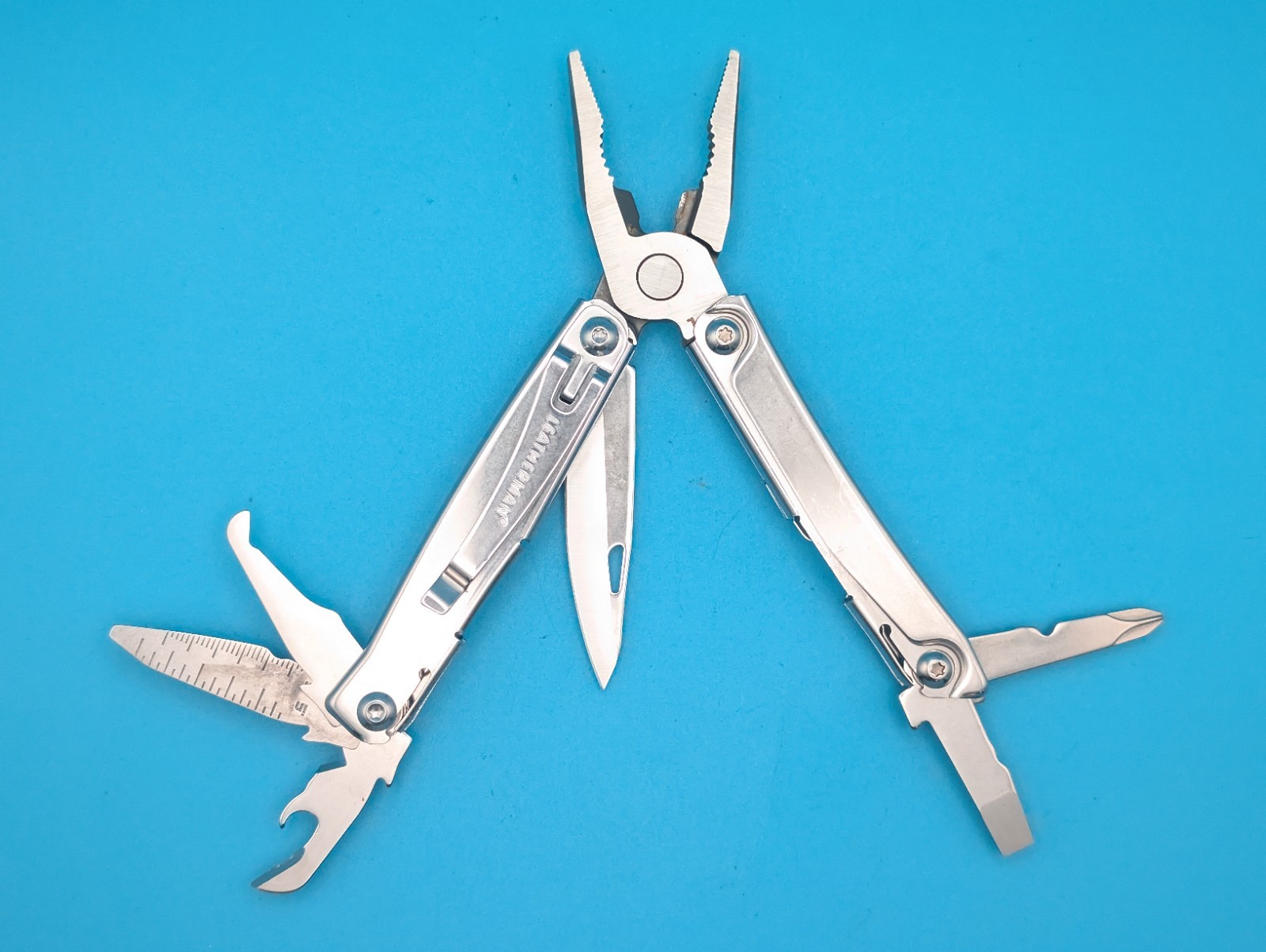 Leatherman Rev 3.8" Multi-Tool, Stainless!
