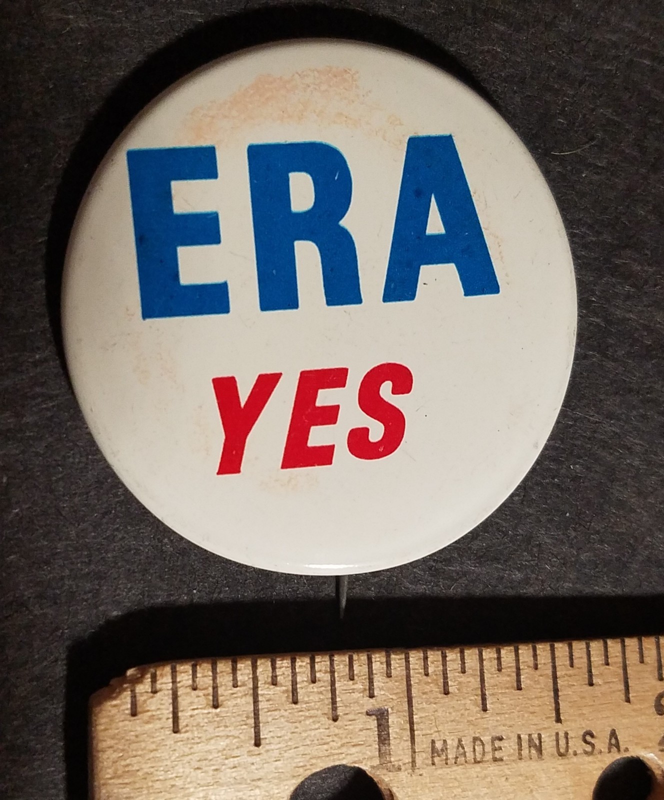 ERA YEs Pinback Button