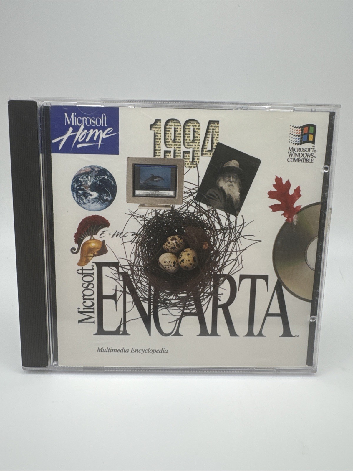 Microsoft Encarta CD 1994 Edition For Windows Encyclopedia Disc