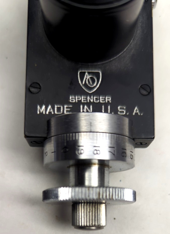Spencer Microscope Micrometer ** Made In America **