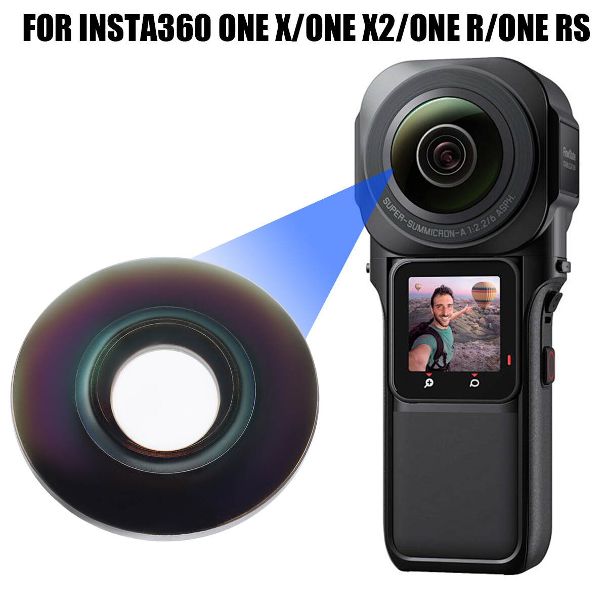 Camera Lens Replacement For Insta360 One X/One R/One X2/One RS Camera Authentic