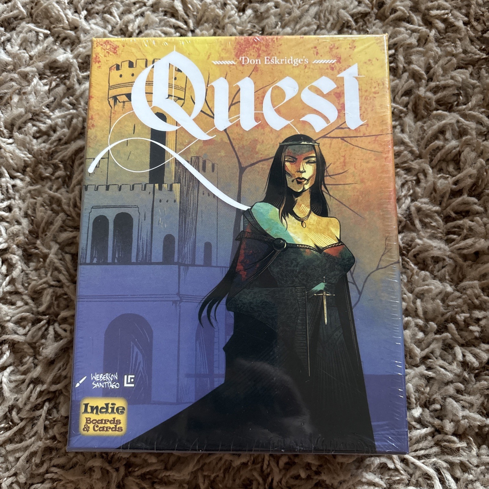 QUEST: Role Play Game Don Eskridge's Resistance: Avalon Indie Board & Cards NEW