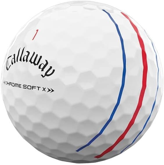 Callaway Chrome Soft X Triple Track Golf Balls, Near Mint, 72, **FREE SHIPPING**