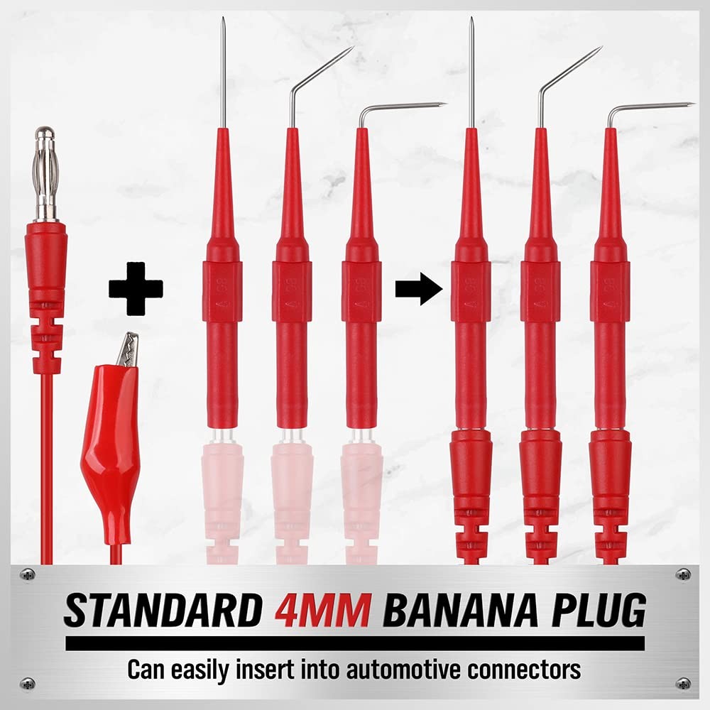SWANLAKE 22PCS Back Probe Kit, Pin Kit
