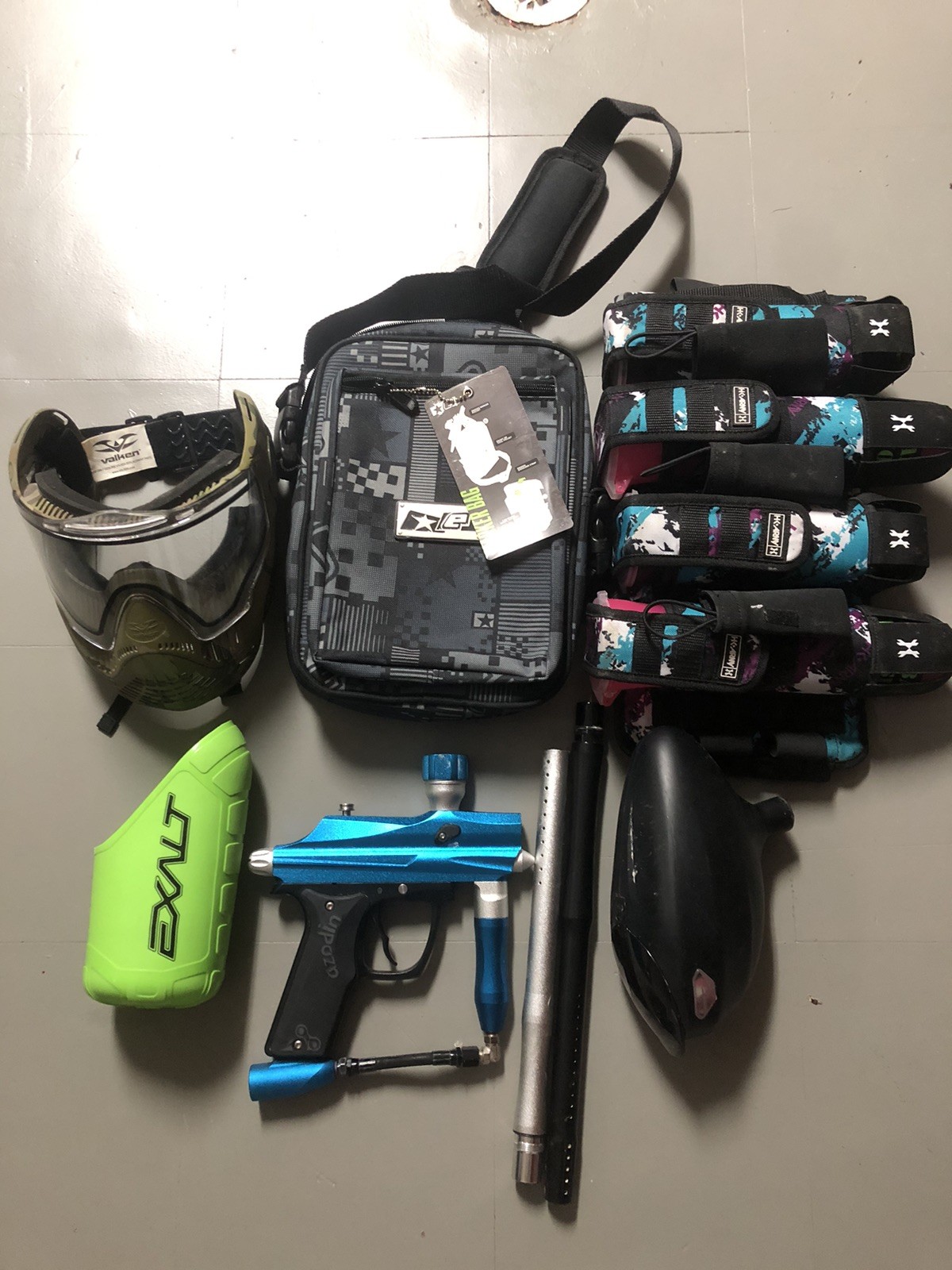 Azodin Kaos Paintball Marker Untested LOT
