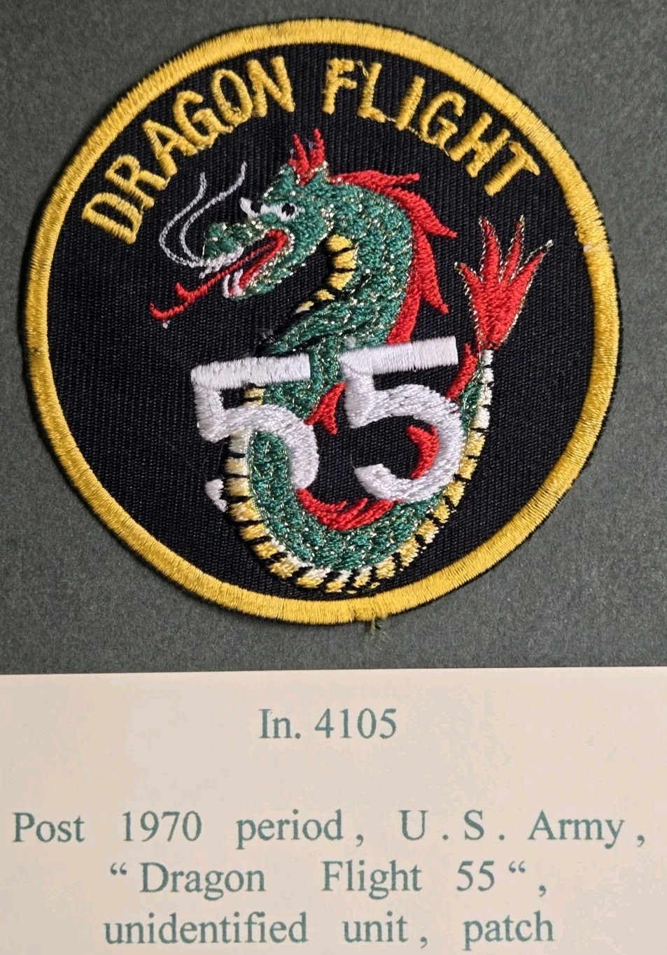 Dragon Flight 55 [Unidentified] Patch  (327)