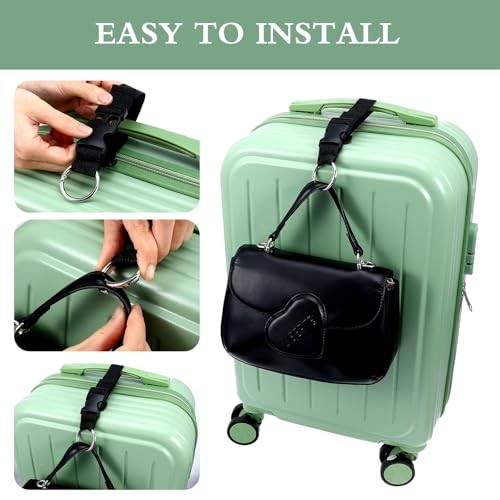 2 PCS Suitcase Strap, Adjustable Luggage Straps to Connect Two Suitcases,