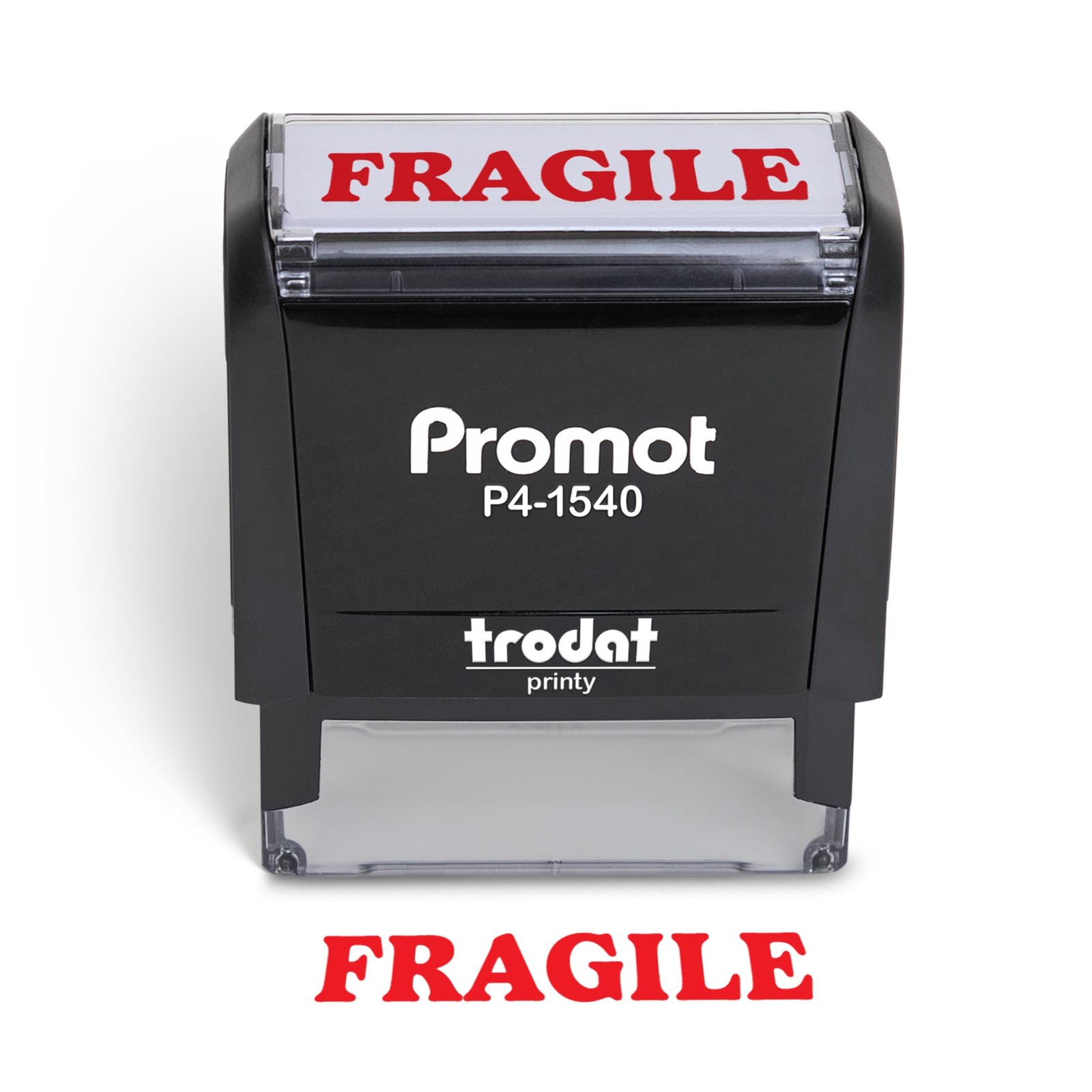 Fragile - Self Inking Rubber Stamp - Ink Stamps