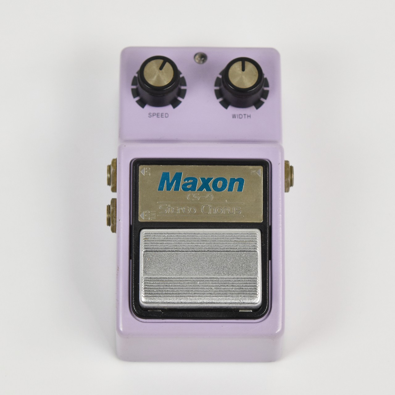 Maxon CS-9 Stereo Chorus Guitar Effects Pedal Used