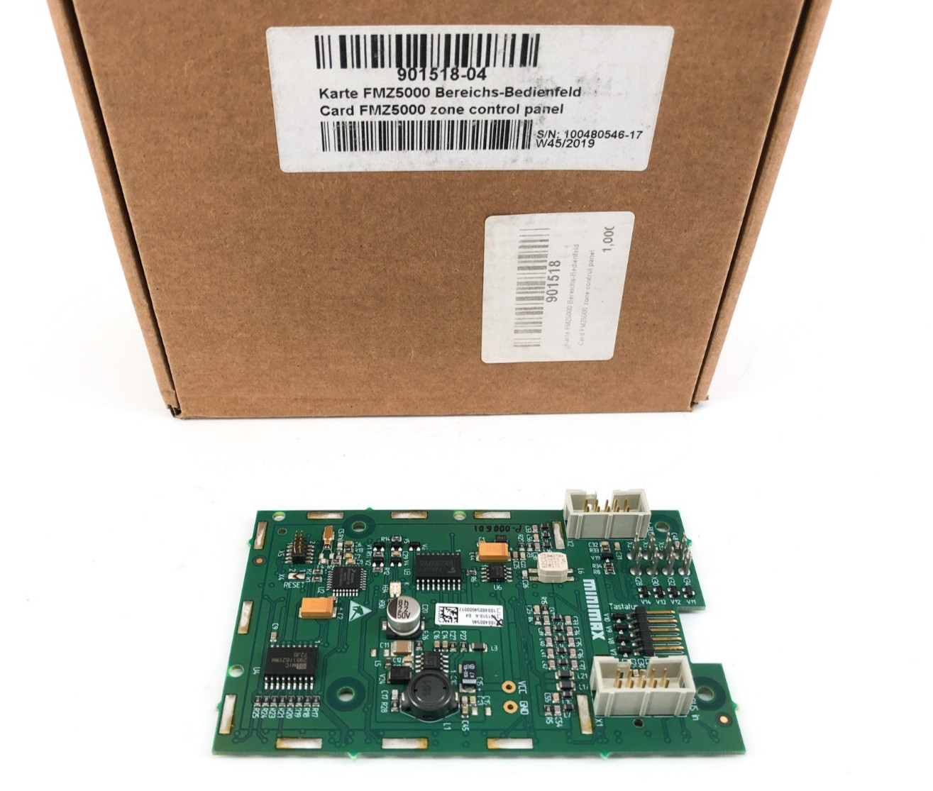 New Minimax FMZ5000 Zone Control Panel Card 901518-04 S0018224 901517