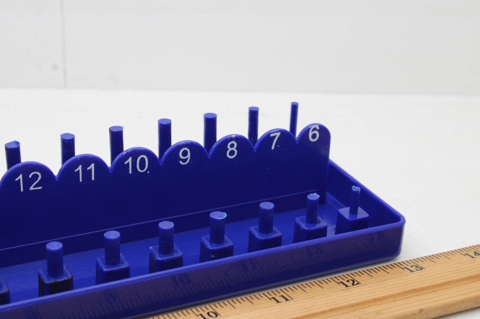 Grip 67221 3/8" Drive Metric 30 Position Standard/Deep Socket Tray Organizer