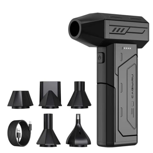 Compressed Air Duster,130000RPM Super Power Cordless Air Duster,Rechargeable