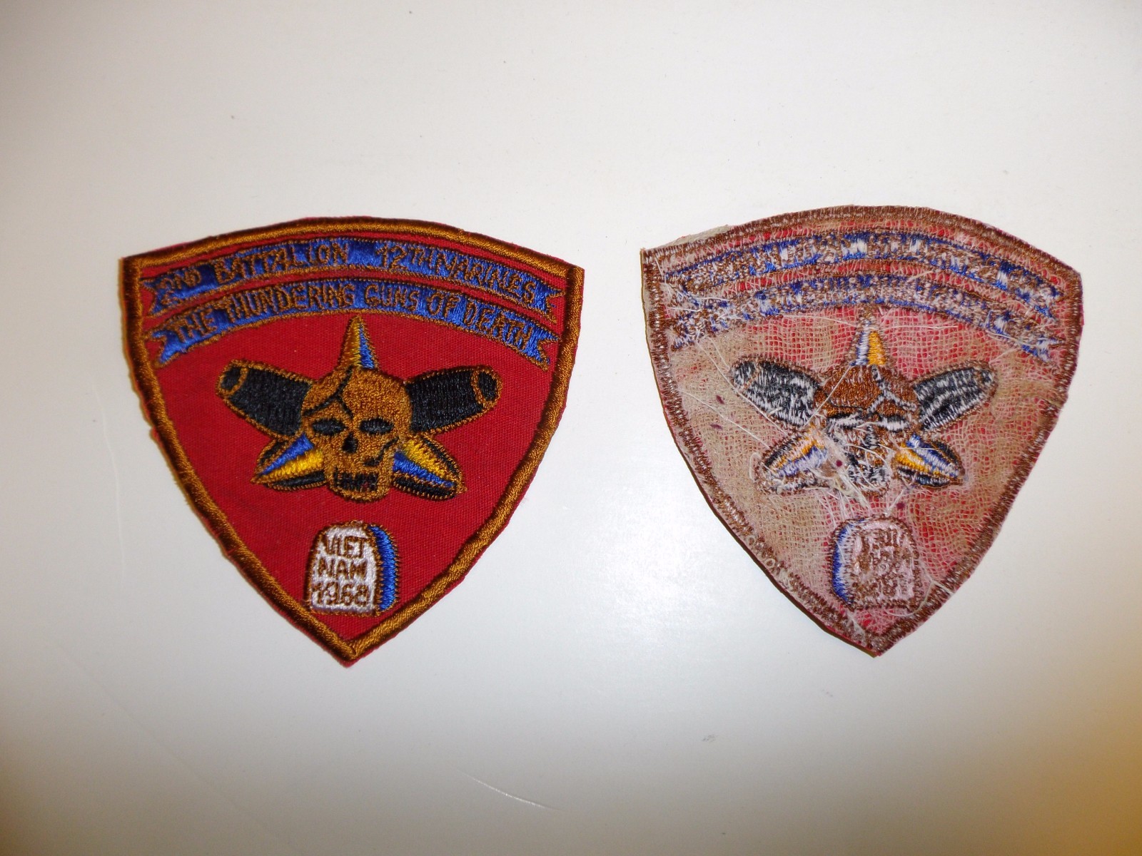 b8339 USMC US Vietnam 2nd Battalion 12th Marine Regiment R20C