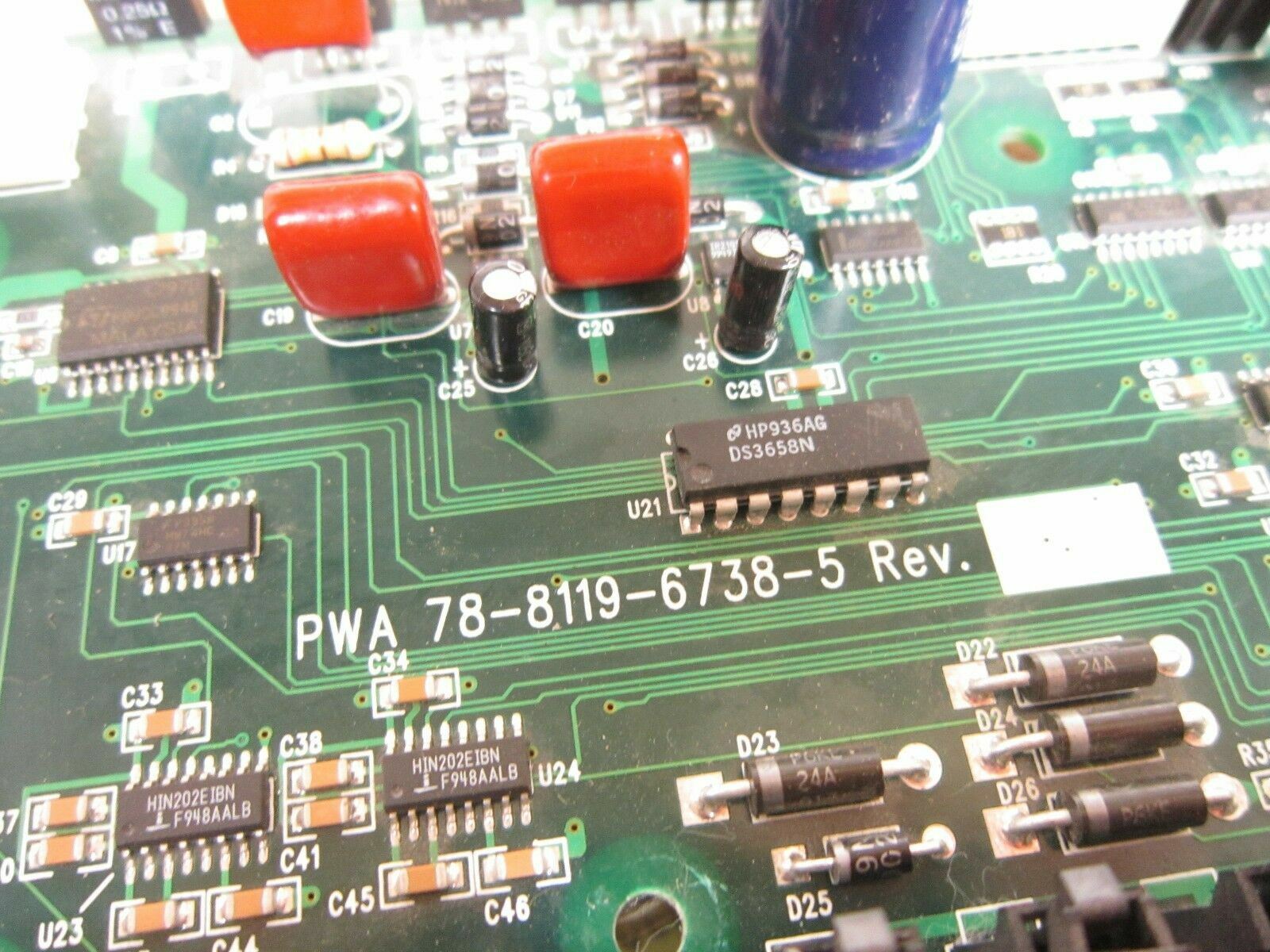 PWA 78-8119-6738-5 Control Board With 3M Controller Panel
