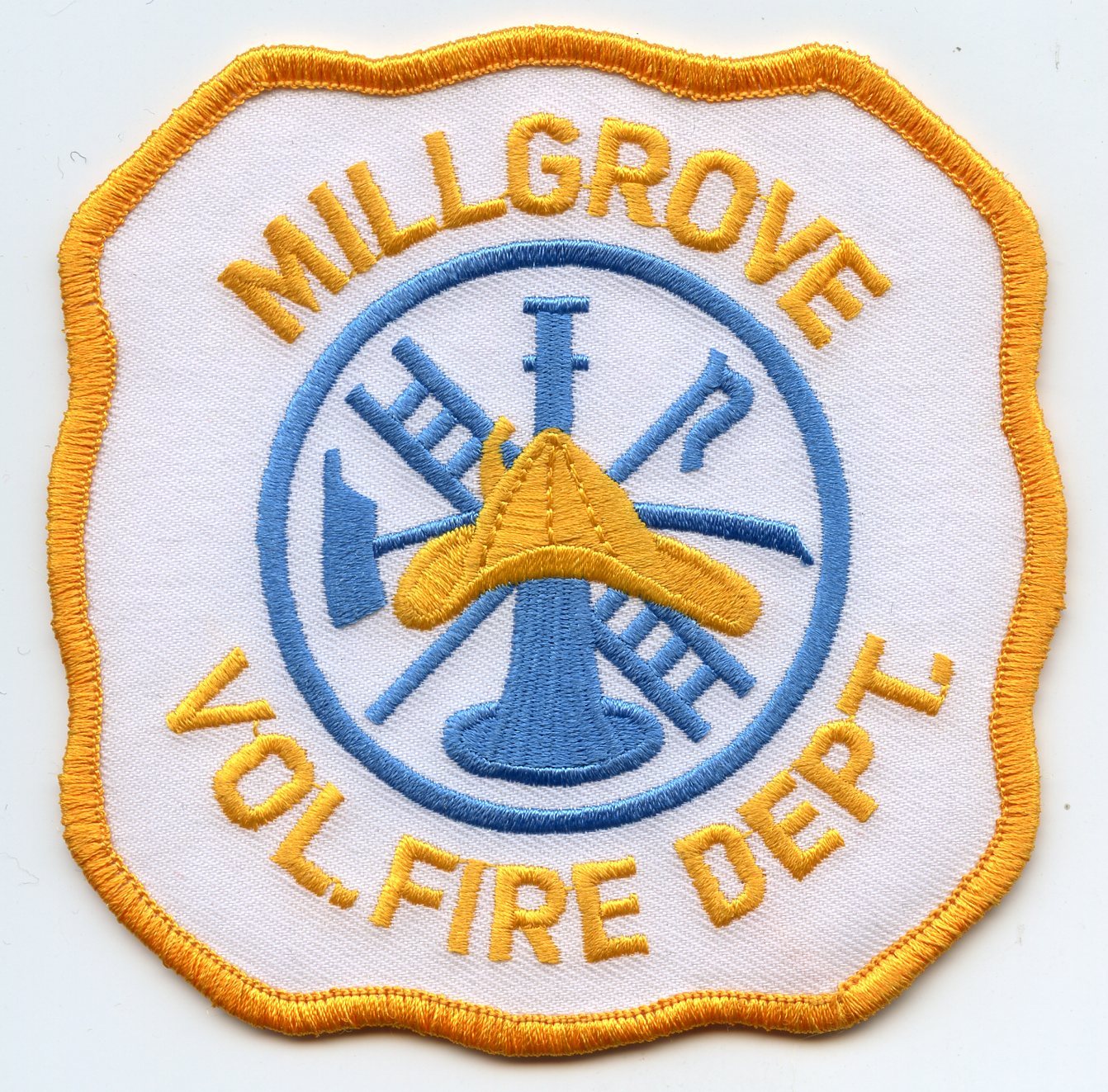 MILLGROVE Alden NEW YORK NY VOLUNTEER FIRE PATCH